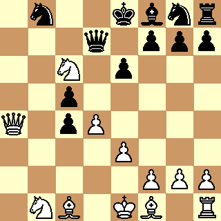 1n2kbnr/3q1ppp/2N1p3/2p5/Q1pP4/4P3/5PPP/1NB1KB1R