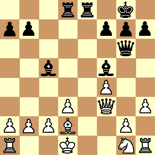 3rr1k1/pp3ppp/6q1/2b2b2/5P2/3P1Q1P/PPPB2P1/R2K2NR