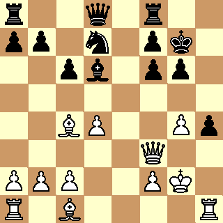 r2q1r2/pp1n1pk1/2pb1pp1/8/2BP2Pp/5Q2/PPP2PK1/R1B4R