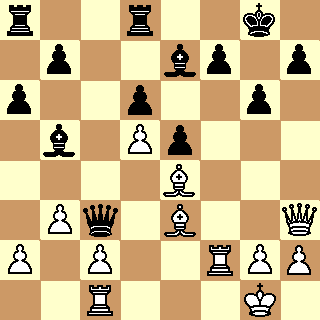 r2r2k1/1p2bp1p/p2p2p1/1b1Pp3/4B3/1Pq1B2Q/P1P2RPP/2R3K1
