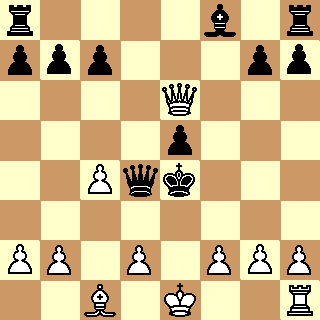 r4b1r/ppp3pp/4Q3/4p3/2Pqk3/8/PP1P1PPP/2B1K2R
